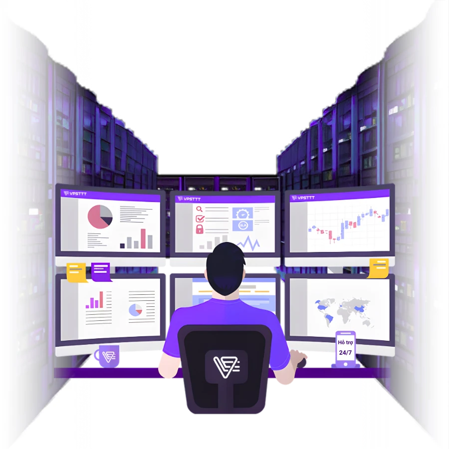 VPSTTT technical team supports dedicated servers
